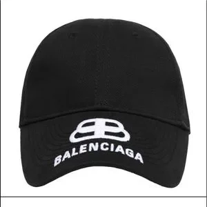 ★ギフトにも【BALENCIAGA】BAL LOGO CAP black/white Logo Cap in Black/white | Balenciaga US